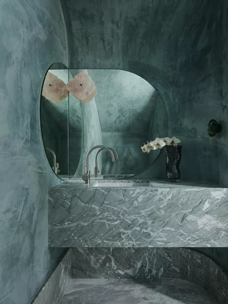Mirror Image duplex showcases a blend of contemporary design with European flair.