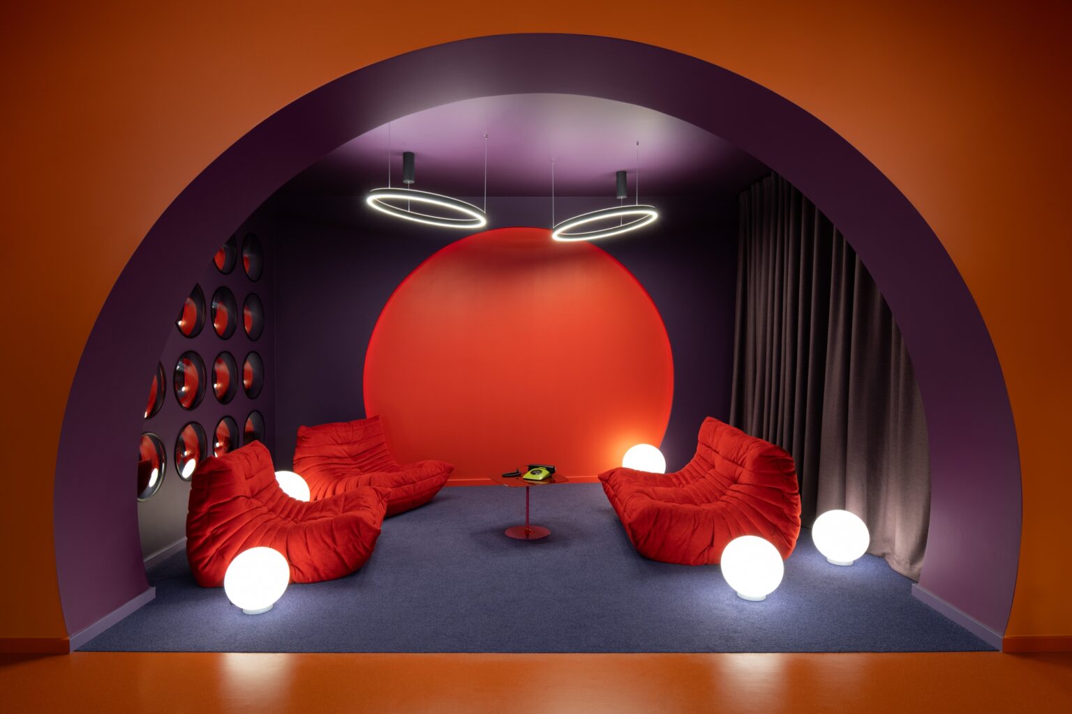 Interior view of Mireo office with modern workspace design