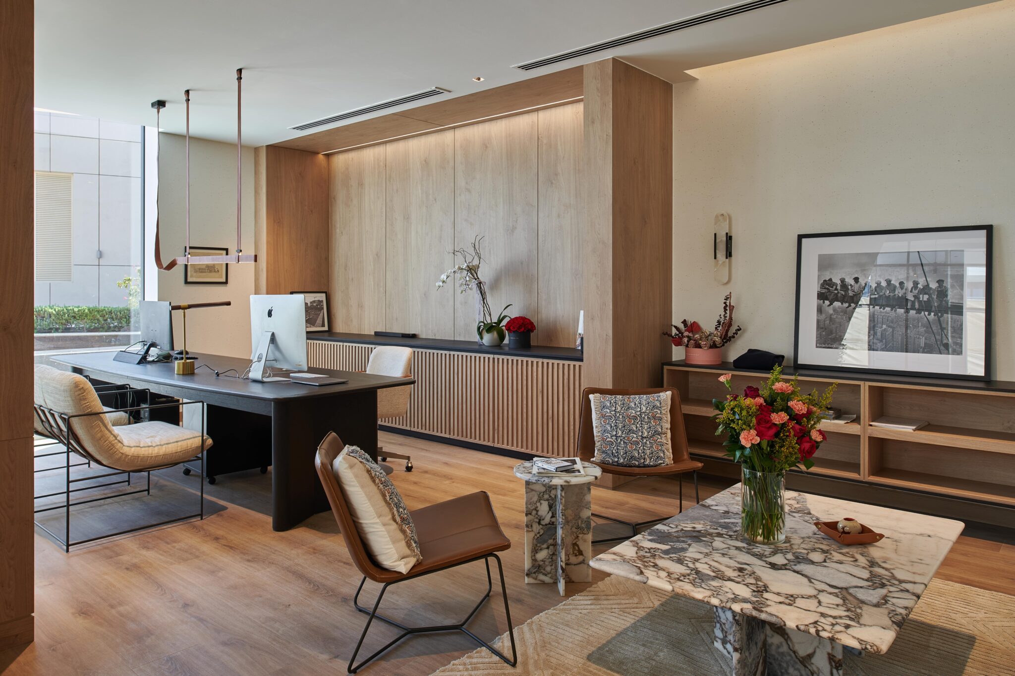 Mustard and Linen Interior Design Studio: A Workplace Designed to Feel ...